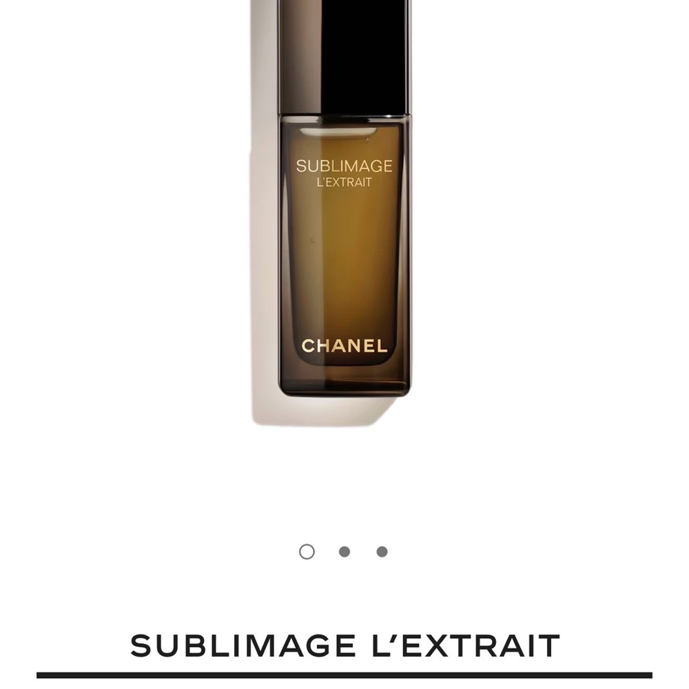 Chanel Sublimage L'Extrait in Black and Gold